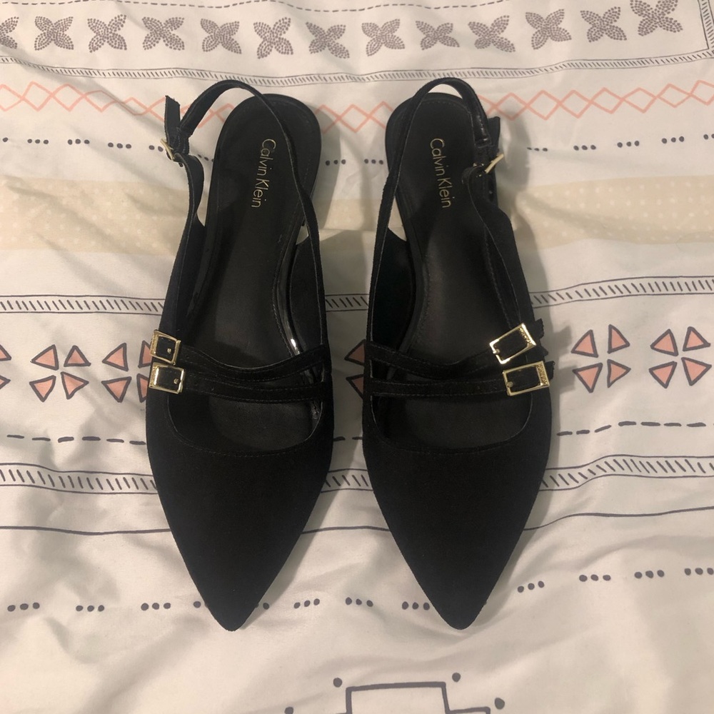 Calvin Klein Slingback Flats